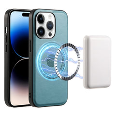 Denior Cowhide Texture Leather MagSafe Phone Case, For iPhone 15 Plus, For iPhone 15, For iPhone 14 Plus, For iPhone 14/13, For iPhone 14 Pro, For iPhone 14 Pro Max