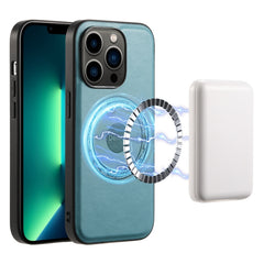 Denior Cowhide Texture Leather MagSafe Phone Case, For iPhone 13 Pro Max, For iPhone 13 Pro, For iPhone 12/12 Pro, For iPhone 12 Pro Max