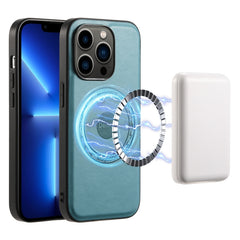 Denior Cowhide Texture Leather MagSafe Phone Case, For iPhone 13 Pro Max, For iPhone 13 Pro, For iPhone 12/12 Pro, For iPhone 12 Pro Max