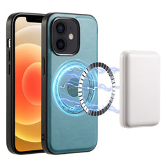 Denior Cowhide Texture Leather MagSafe Phone Case, For iPhone 13 Pro Max, For iPhone 13 Pro, For iPhone 12/12 Pro, For iPhone 12 Pro Max