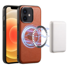 Denior Cowhide Texture Leather MagSafe Phone Case, For iPhone 13 Pro Max, For iPhone 13 Pro, For iPhone 12/12 Pro, For iPhone 12 Pro Max