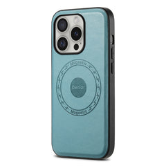 Denior Cowhide Texture Leather MagSafe Phone Case, For iPhone 16 Pro Max, For iPhone 16 Pro, For iPhone 16 Plus, For iPhone 16, For iPhone 15 Pro Max, For iPhone 15 Pro