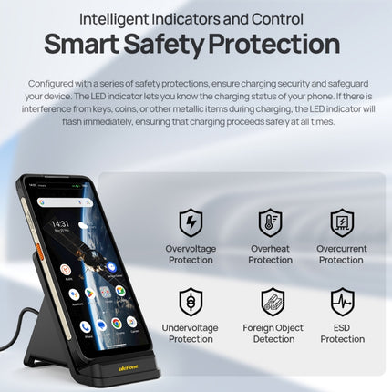 Ulefone WCS01 50W Air-cooled Wireless Charger Stand