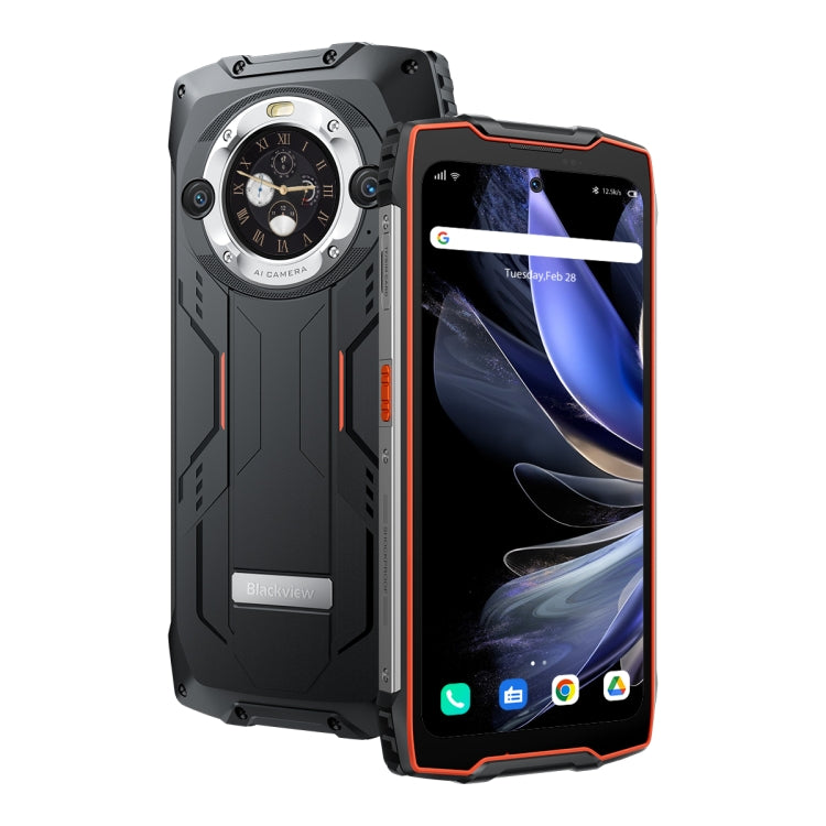 Blackview BV9300 Pro, IP68/IP69K/MIL-STD-810H, 6.7 inch + 1.32 inch Android 13 MediaTek Helio G99 Octa Core, Network: 4G, NFC, OTG