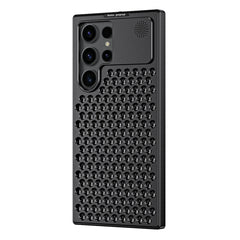 R-JUST RJ58 Aromatherapy Metal Cooling Phone Case, For Samsung Galaxy S24 Ultra 5G, For Samsung Galaxy S24+ 5G, For Samsung Galaxy S24 5G, For Samsung Galaxy S23 Ultra 5G