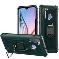 Carbon Fiber Protective Case with 360 Degree Rotating Ring Holder, For Samsung Galaxy A21 (US), For Samsung Galaxy A71 (5G), For Samsung Galaxy A51 (5G), For Xiaomi Mi 10 Lite / Youth (5G), For Xiaomi Redmi 9A, For Xiaomi Redmi 9C, For Huawei Y6p