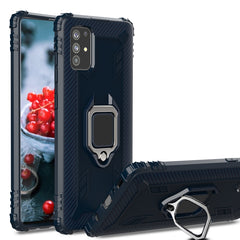 Carbon Fiber Protective Case with 360 Degree Rotating Ring Holder, For Samsung Galaxy A21 (US), For Samsung Galaxy A71 (5G), For Samsung Galaxy A51 (5G), For Xiaomi Mi 10 Lite / Youth (5G), For Xiaomi Redmi 9A, For Xiaomi Redmi 9C, For Huawei Y6p