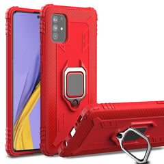 Carbon Fiber Protective Case with 360 Degree Rotating Ring Holder, For Samsung Galaxy A21 (US), For Samsung Galaxy A71 (5G), For Samsung Galaxy A51 (5G), For Xiaomi Mi 10 Lite / Youth (5G), For Xiaomi Redmi 9A, For Xiaomi Redmi 9C, For Huawei Y6p