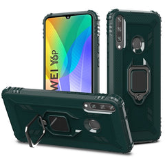 Carbon Fiber Protective Case with 360 Degree Rotating Ring Holder, For Samsung Galaxy A21 (US), For Samsung Galaxy A71 (5G), For Samsung Galaxy A51 (5G), For Xiaomi Mi 10 Lite / Youth (5G), For Xiaomi Redmi 9A, For Xiaomi Redmi 9C, For Huawei Y6p