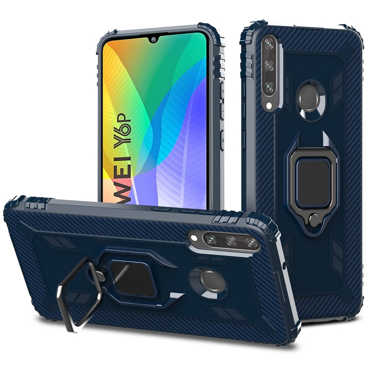 Carbon Fiber Schutzhülle mit 360 Grad Drehbaren Ring Halter, Für iPhone 12 mini, Für iPhone 12 / 12 Pro, für iPhone 12 Pro Max