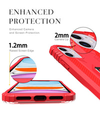 Carbon Fiber Protective Case with 360 Degree Rotating Ring Holder, For iPhone 12 mini, For iPhone 12 / 12 Pro, For iPhone 12 Pro Max