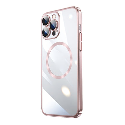 Magsafe Magnetic Electroplated PC Phone Case, For iPhone 15 Pro Max, For iPhone 15 Pro, For iPhone 15 Plus, For iPhone 15