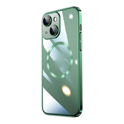Magsafe Magnetic Electroplated PC Phone Case, For iPhone 15 Pro Max, For iPhone 15 Pro, For iPhone 15 Plus, For iPhone 15