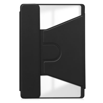 360 Rotation Transparent Smart Leather Case with Keyboard, For Lenovo Tab M11/Xiaoxin Pad 11 2024