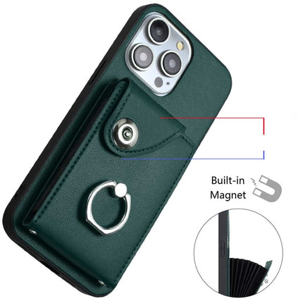 Organ Card Bag Ring Holder Phone Case with Long Lanyard, For iPhone 14 Pro Max, For iPhone SE 2022 / 2020 / 8 / 7, For iPhone 13 Pro Max, For iPhone 13 Pro