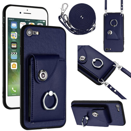 Organ Card Bag Ring Holder Phone Case with Long Lanyard, For iPhone 14 Pro Max, For iPhone SE 2022 / 2020 / 8 / 7, For iPhone 13 Pro Max, For iPhone 13 Pro