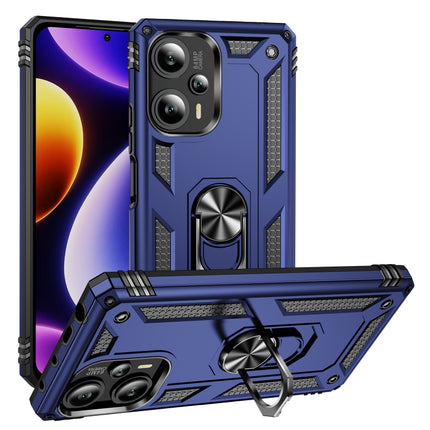 Shockproof TPU + PC Phone Case with Holder, For Xiaomi Poco F5 5G / Redmi Note 12 Turbo 5G