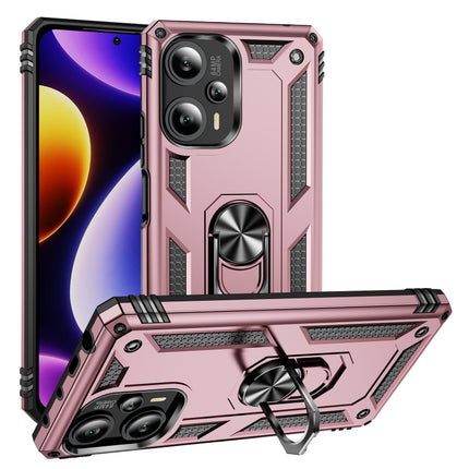 Shockproof TPU + PC Phone Case with Holder, For Xiaomi Poco F5 5G / Redmi Note 12 Turbo 5G