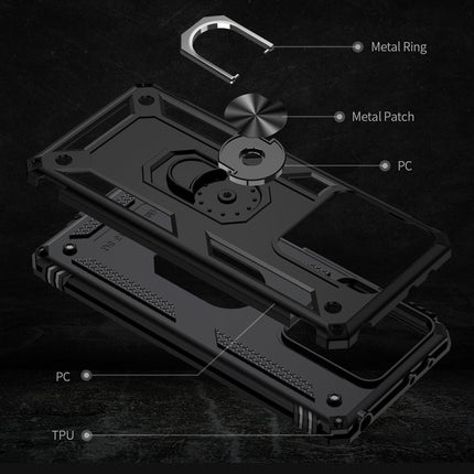 Shockproof TPU + PC Phone Case with Holder, For Xiaomi Redmi Note 13 5G, For Xiaomi Redmi Note 13 Pro+ 5G, For Xiaomi Redmi Note 13 Pro 5G