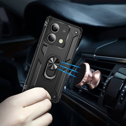 Shockproof TPU + PC Phone Case with Holder, For Xiaomi Redmi Note 13 5G, For Xiaomi Redmi Note 13 Pro+ 5G, For Xiaomi Redmi Note 13 Pro 5G