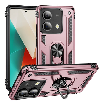 Shockproof TPU + PC Phone Case with Holder, For Xiaomi Redmi Note 13 5G, For Xiaomi Redmi Note 13 Pro+ 5G, For Xiaomi Redmi Note 13 Pro 5G