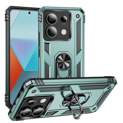 Shockproof TPU + PC Phone Case with Holder, For Xiaomi Redmi Note 13 5G, For Xiaomi Redmi Note 13 Pro+ 5G, For Xiaomi Redmi Note 13 Pro 5G