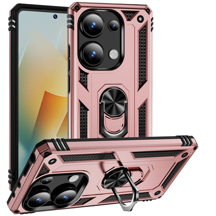 Shockproof TPU + PC Phone Case with Holder, For Xiaomi Redmi A3 4G, For Xiaomi Redmi Note 13 Pro 4G, For Xiaomi Redmi Note 13 4G