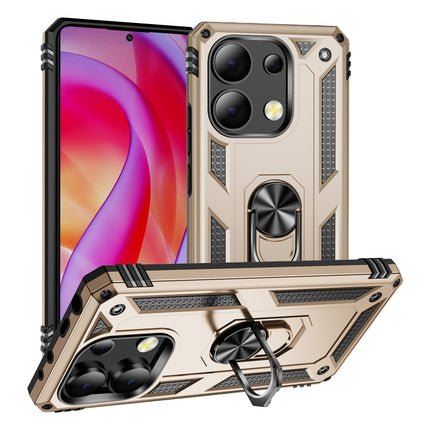 Shockproof TPU + PC Phone Case with Holder, For Xiaomi Redmi A3 4G, For Xiaomi Redmi Note 13 Pro 4G, For Xiaomi Redmi Note 13 4G