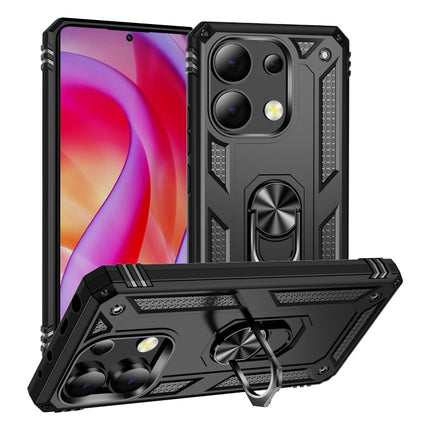 Shockproof TPU + PC Phone Case with Holder, For Xiaomi Redmi Note 13 5G, For Xiaomi Redmi Note 13 Pro+ 5G, For Xiaomi Redmi Note 13 Pro 5G