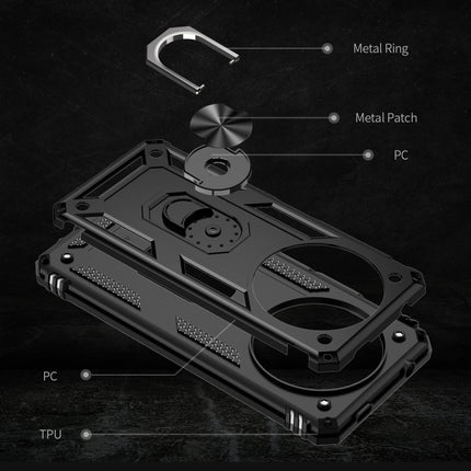 Shockproof TPU + PC Phone Case with Holder, For Xiaomi Redmi A3 4G, For Xiaomi Redmi Note 13 Pro 4G, For Xiaomi Redmi Note 13 4G