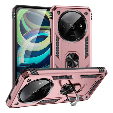 Shockproof TPU + PC Phone Case with Holder, For Xiaomi Redmi A3 4G, For Xiaomi Redmi Note 13 Pro 4G, For Xiaomi Redmi Note 13 4G