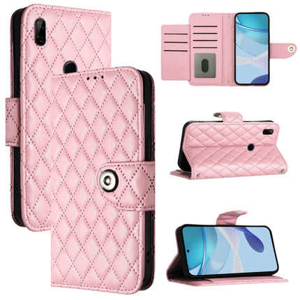 Rhombic Texture Flip Leather Phone Case with Lanyard, For Honor 50 Pro / Huawei nova 9 Pro, For Honor 50 SE / Huawei nova 9 SE, For Honor 20 / 20 Pro / 20S, For Honor 9X 4G Global