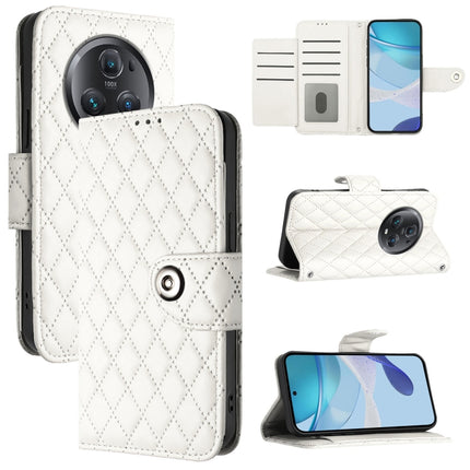 Rhombic Texture Flip Leather Phone Case with Lanyard, For Honor Magic5 Pro, For Honor X40 / X9a / Magic5 Lite, For Honor 80 GT, For Honor 80