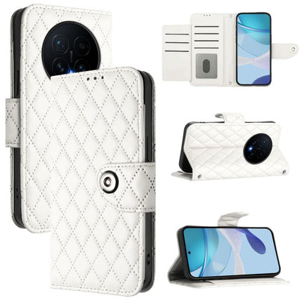 Rhombic Texture Flip Leather Phone Case with Lanyard, For Honor Magic8 Pro Air 5G, For Honor X8d 4G, For Honor Magic8 Pro, For Honor Magic8