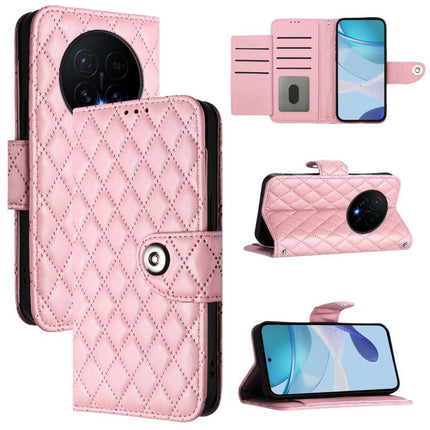 Rhombic Texture Flip Leather Phone Case with Lanyard, For Honor Magic8 Pro Air 5G, For Honor X8d 4G, For Honor Magic8 Pro, For Honor Magic8