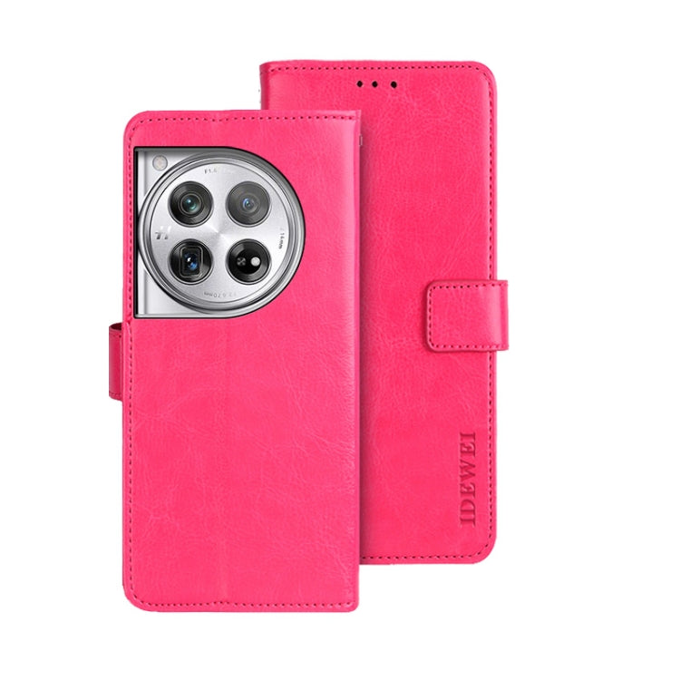 idewei Crazy Horse Texture Leather Phone Case