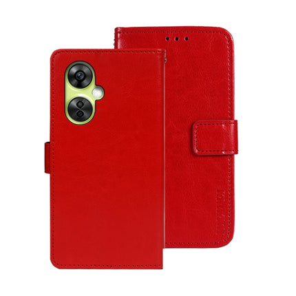 idewei Crazy Horse Texture Leather Phone Case, For OnePlus Nord CE 3 Lite