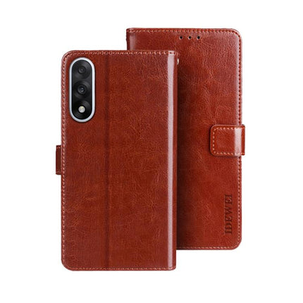 idewei Crazy Horse Texture Leather Phone Case, For OnePlus 15, For OnePlus Nord 5 / Ace 5 Ultra, For OnePlus Nord CE5 / Ace 5 Racing