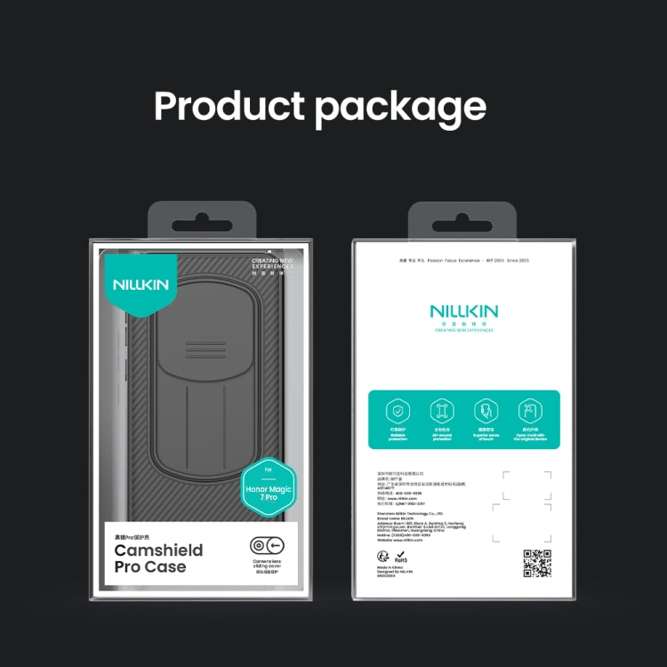 NILLKIN Black Mirror Pro Series Camshield PC Phone Case