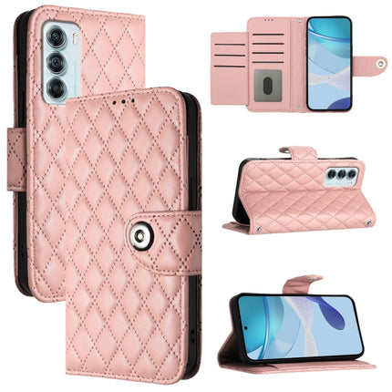 Rhombic Texture Flip Leather Phone Case with Lanyard, For Motorola Edge S30 / Moto G200 5G, For Motorola Moto G Stylus 5G 2022, For Motorola Moto G Stylus 4G 2022, For Motorola Moto E20 / E30 / E40