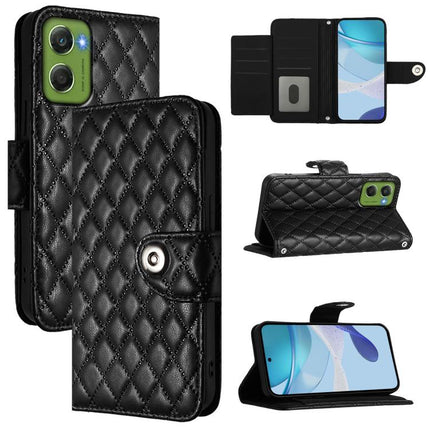 Rhombic Texture Flip Leather Phone Case with Lanyard, For Motorola Signature 5G, For Motorola Moto G67 Power 5G Global, For Motorola Edge 70 5G, For Motorola Moto G06 4G