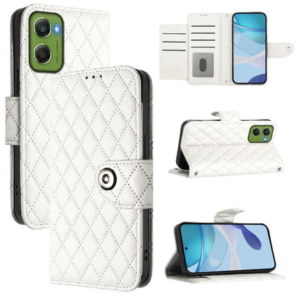 Rhombic Texture Flip Leather Phone Case with Lanyard, For Motorola Signature 5G, For Motorola Moto G67 Power 5G Global, For Motorola Edge 70 5G, For Motorola Moto G06 4G