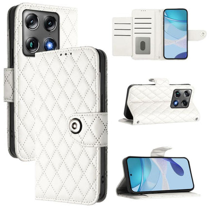 Rhombic Texture Flip Leather Phone Case with Lanyard, For Motorola Signature 5G, For Motorola Moto G67 Power 5G Global, For Motorola Edge 70 5G, For Motorola Moto G06 4G