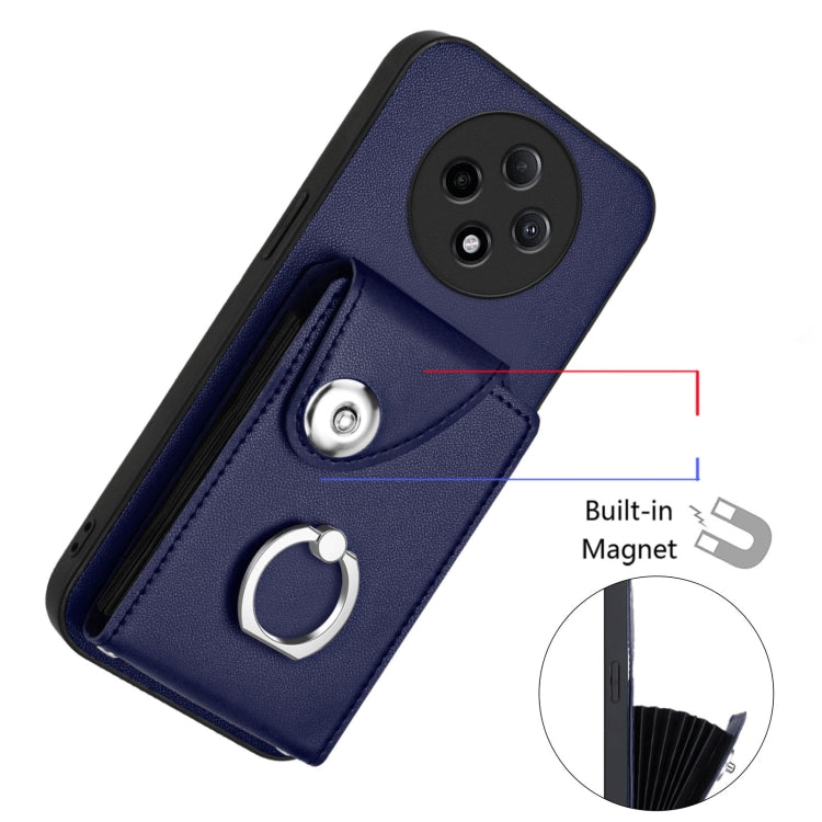 Organ Card Bag Ring Holder Phone Case with Long Lanyard, For OPPO A3 Pro 5G, For OPPO F25 Pro 5G India, For OPPO Reno11 F Thai Version, For OPPO Reno11 Global
