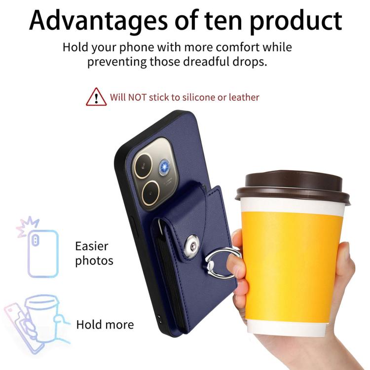Organ Card Bag Ring Holder Phone Case with Long Lanyard, For OPPO A5 Energy / A5 Pro Global, For OPPO A3 Pro Global / A3 Energy, For OPPO Reno12 Pro Global, For OPPO Reno12 Global