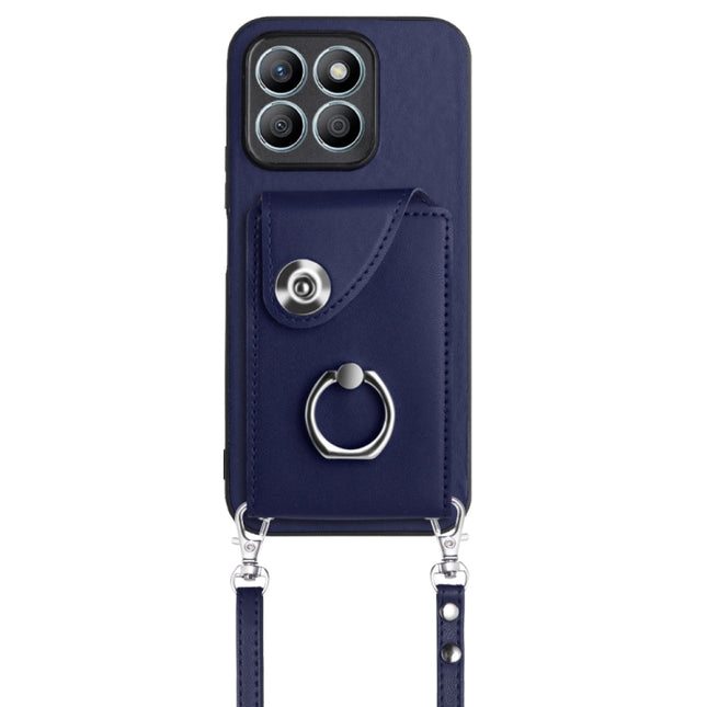 Organ Card Bag Ring Holder Phone Case with Long Lanyard, For Honor X8b 4G, For Honor X9b / Magic6 Lite, For Honor X7b / Play 8T 5G, For Honor X6a