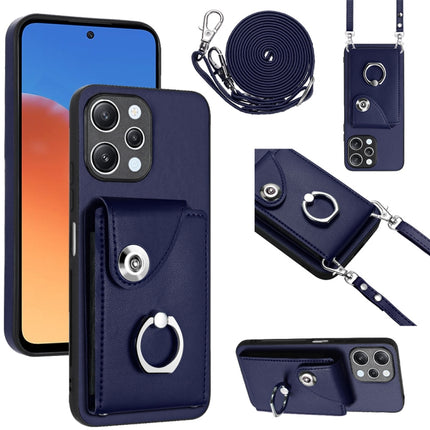 Organ Card Bag Ring Holder Phone Case with Long Lanyard, For Xiaomi Redmi Note 12 Turbo, For Xiaomi Redmi K60 / K60 Pro, For Xiaomi Redmi Note 12S 4G Global, For Xiaomi Redmi 12 4G Global