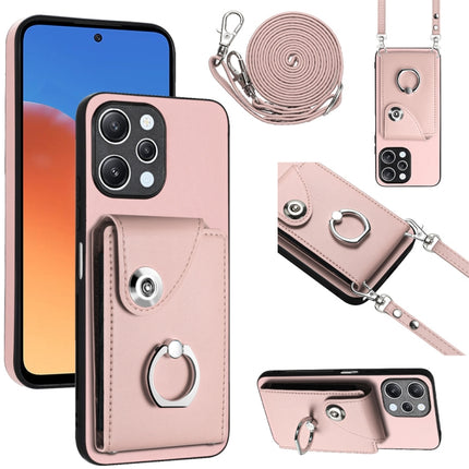 Organ Card Bag Ring Holder Phone Case with Long Lanyard, For Xiaomi Redmi Note 12 Turbo, For Xiaomi Redmi K60 / K60 Pro, For Xiaomi Redmi Note 12S 4G Global, For Xiaomi Redmi 12 4G Global