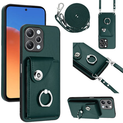 Organ Card Bag Ring Holder Phone Case with Long Lanyard, For Xiaomi Redmi Note 12 Turbo, For Xiaomi Redmi K60 / K60 Pro, For Xiaomi Redmi Note 12S 4G Global, For Xiaomi Redmi 12 4G Global