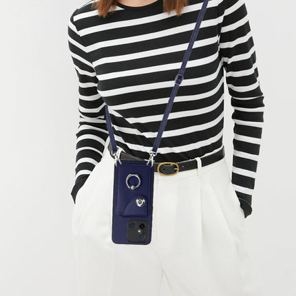 Organ Card Bag Ring Holder Phone Case with Long Lanyard, For Xiaomi Redmi 12C / 11A, For Xiaomi Redmi 10C